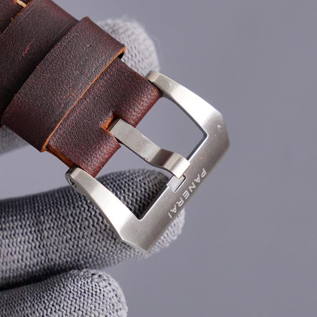 316L Steel Bronze- Brown Rubber - Automatic - 44mm