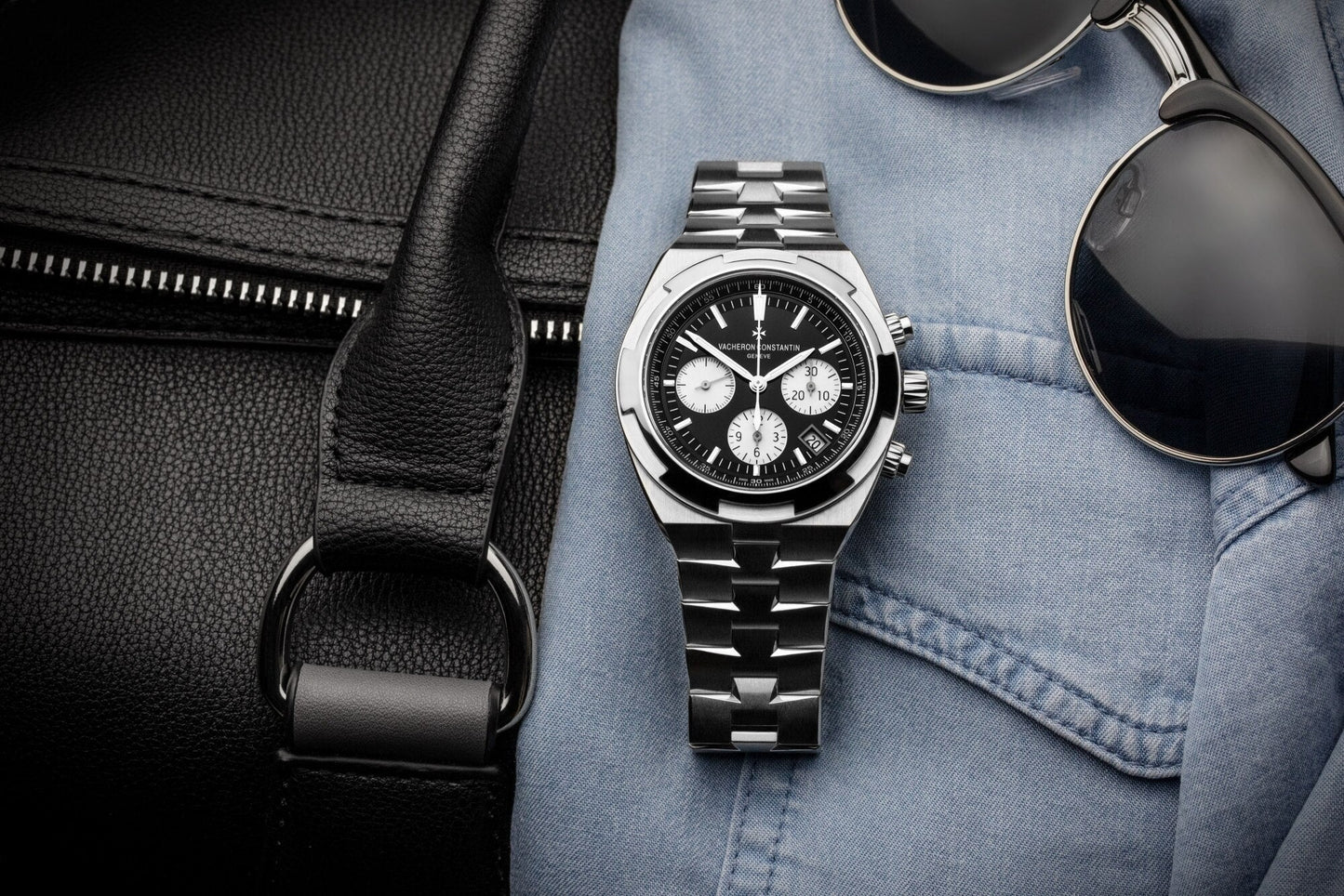 Chronograph-Black - 904L Silver - Automatic - 43mm
