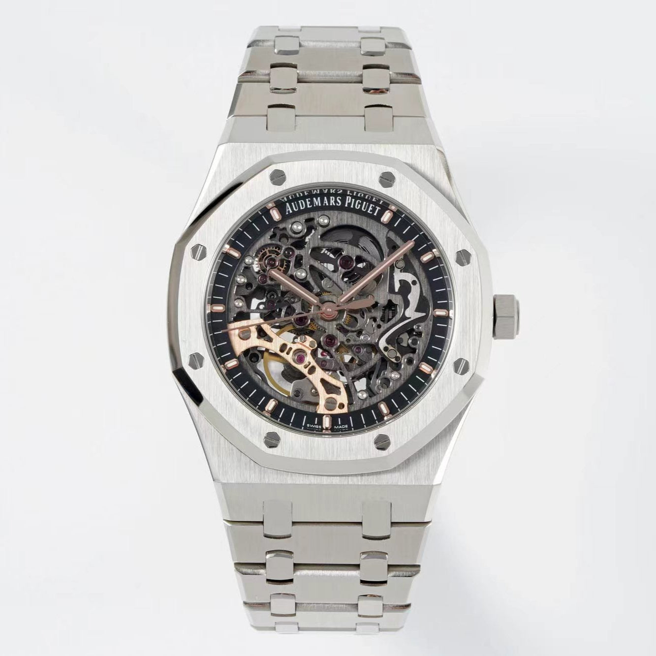 White Silver - Hollow 904L Steel - Automatic - 41mm