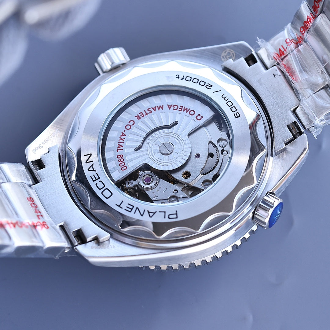 Black Ceramic - Silver 904L Steel - Automatic - 43mm