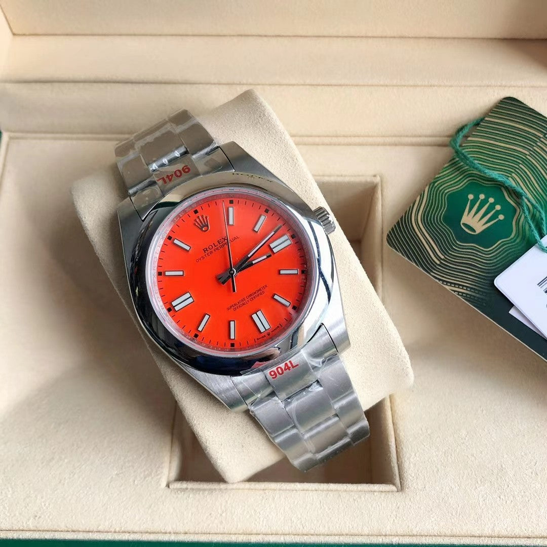 Red Silver - Steel 904L Silver - Automatic-41mm/31mm