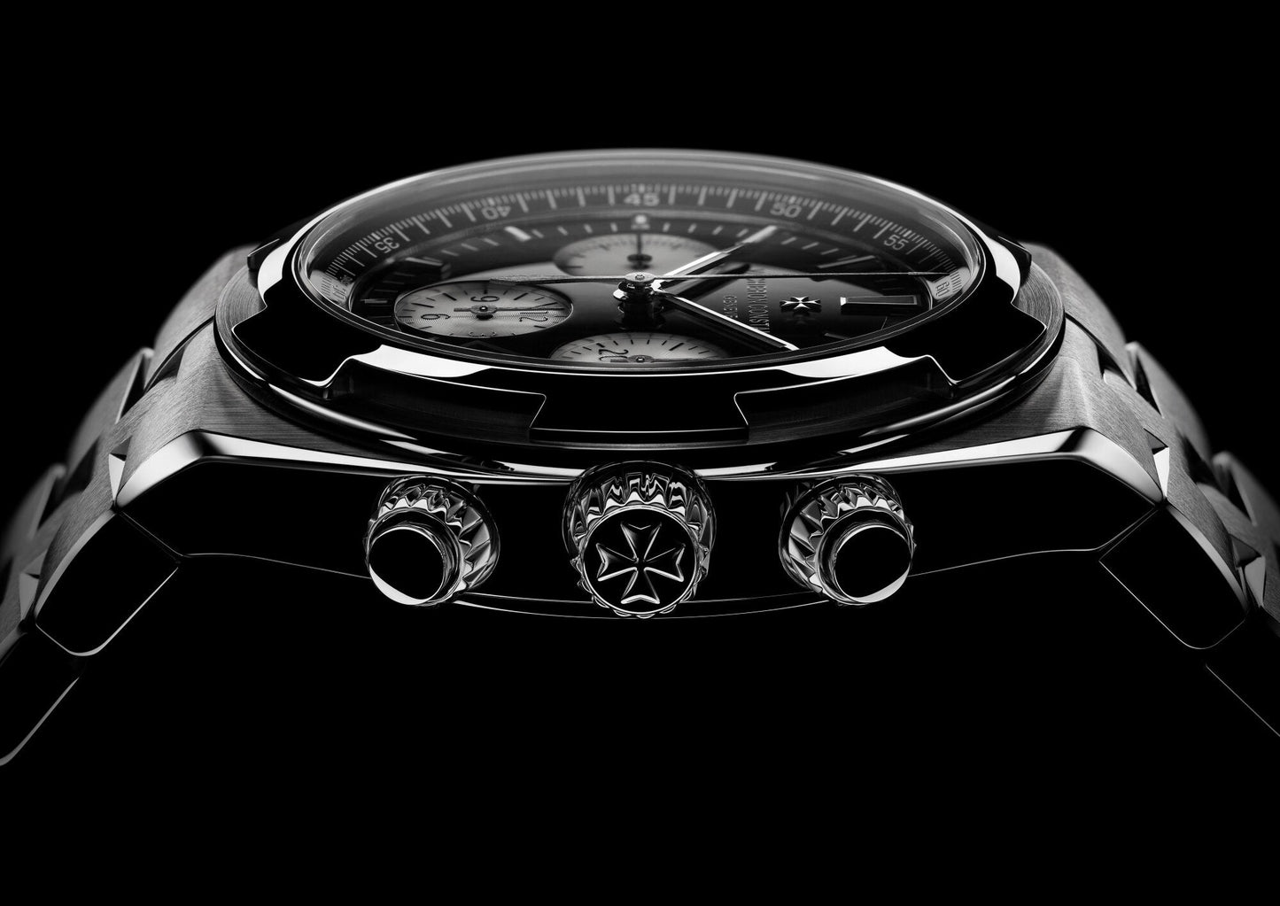 Chronograph-Black - 904L Silver - Automatic - 43mm