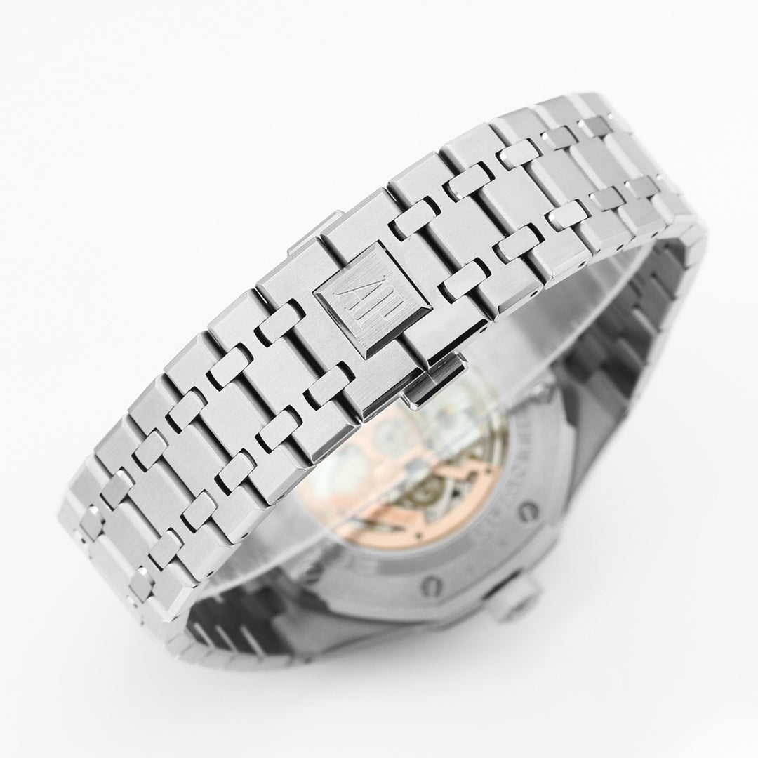 Blue - Silver 316L Steel - Automatic - 41mm
