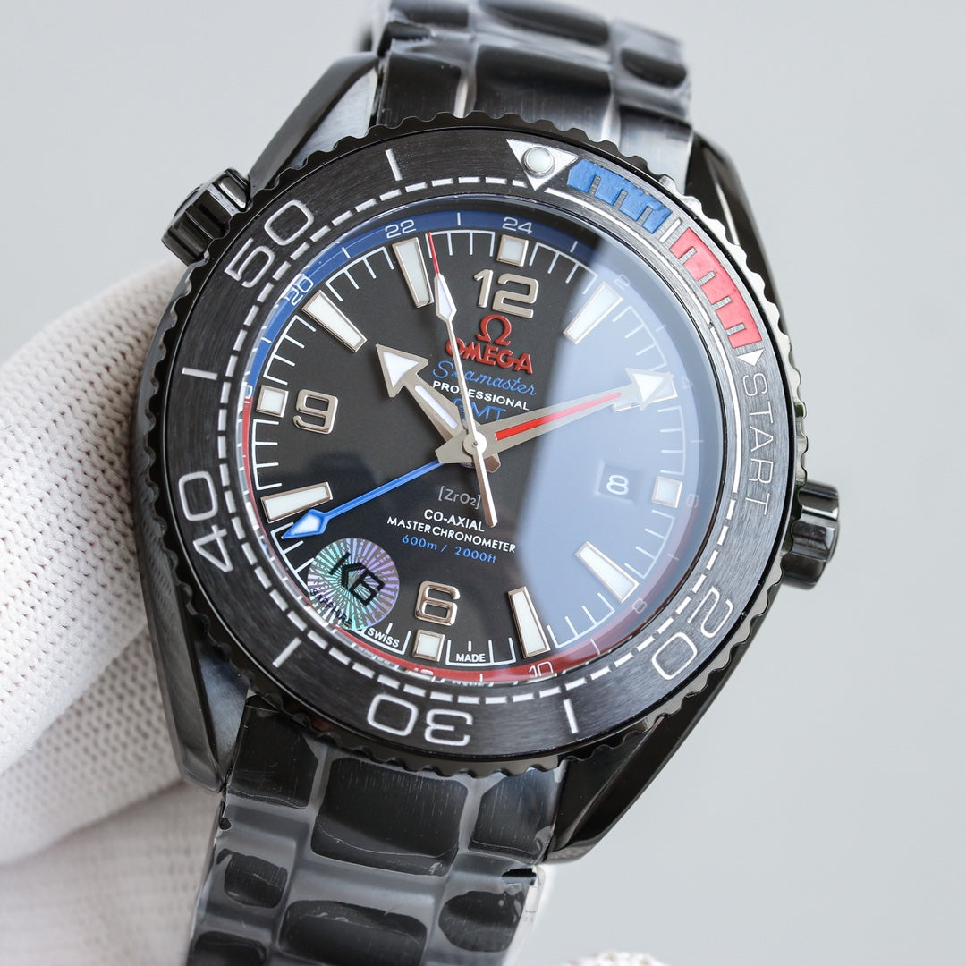 Black Blue Steel - Black 904L Steel - Automatic - 45.5mm