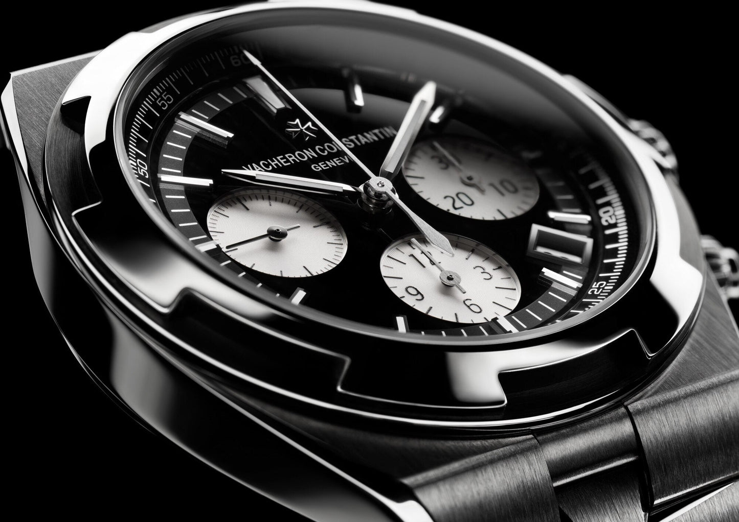 Chronograph-Black - 904L Silver - Automatic - 43mm