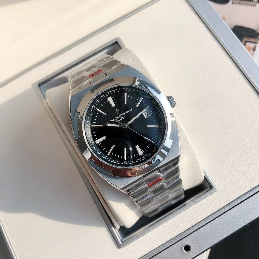 Black - Silver 904L Steel - Automatic - 41mm