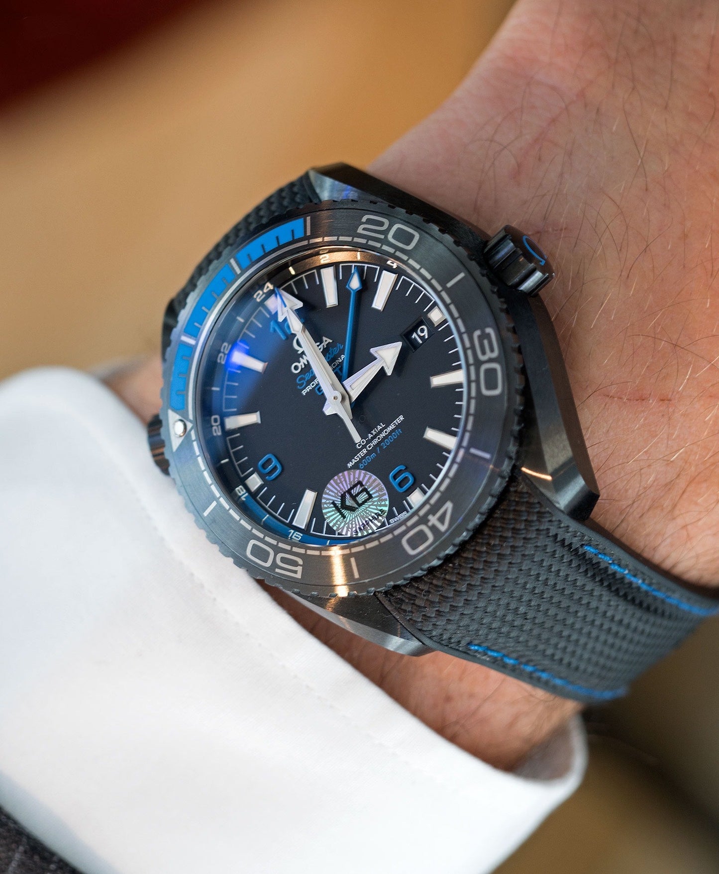 Black Blue Steel - Blue Leather - Automatic - 45.5mm
