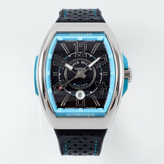 Blue Black - Black Rubber - Automatic - 44*54mm