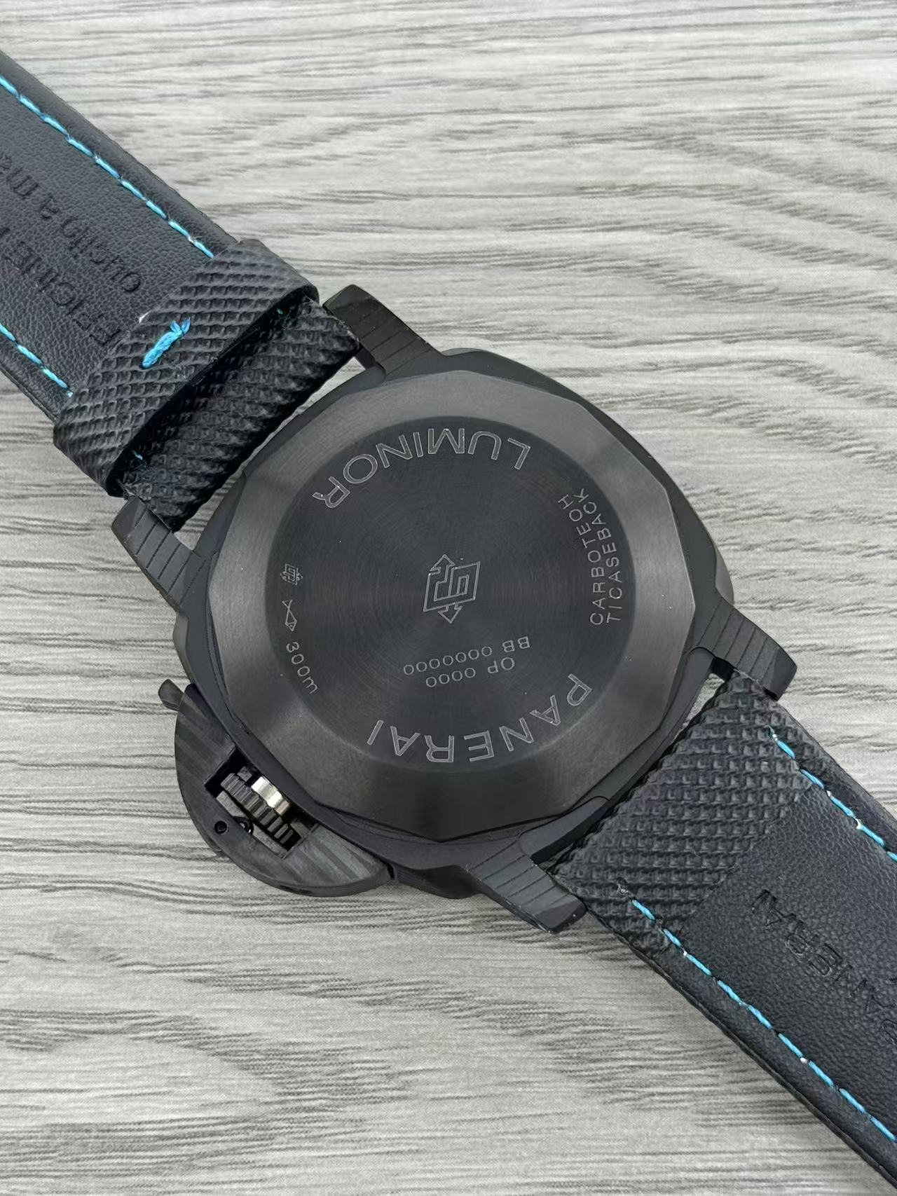 Black - 904L Steel - Black Rubber -Automatic - 44mm