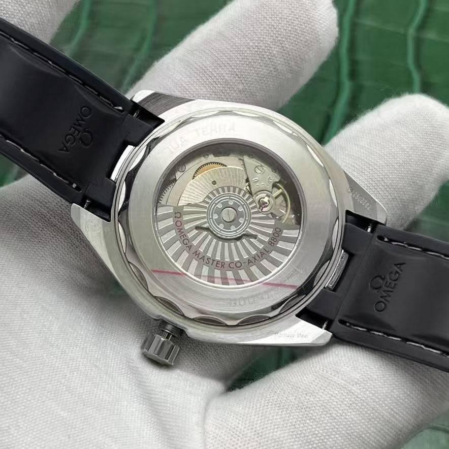 Green Black- Black Rubber - Automatic - 41mm