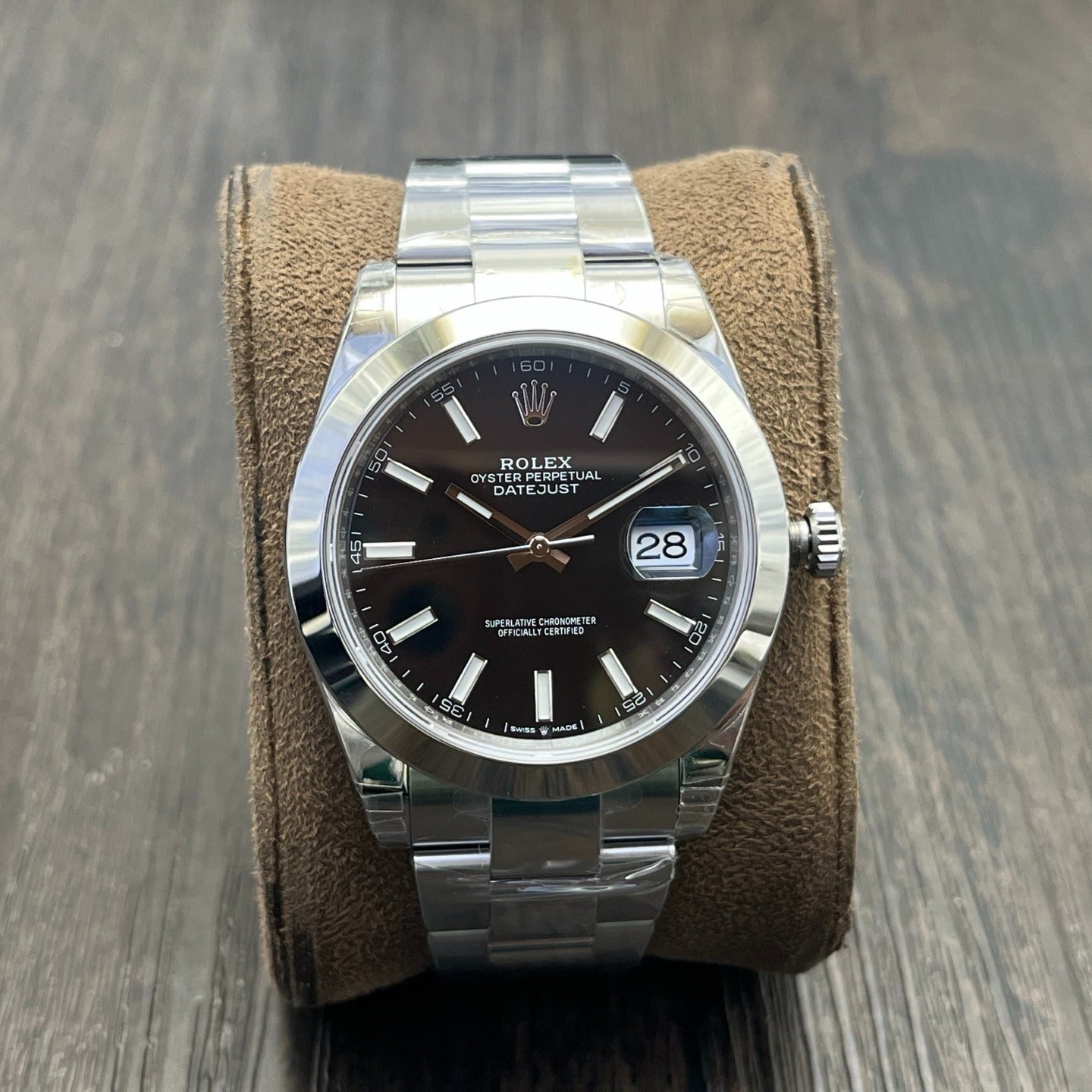 C-Factory - Black - Smooth Bezel - Silver 904L Steel- Automatic - 41mm