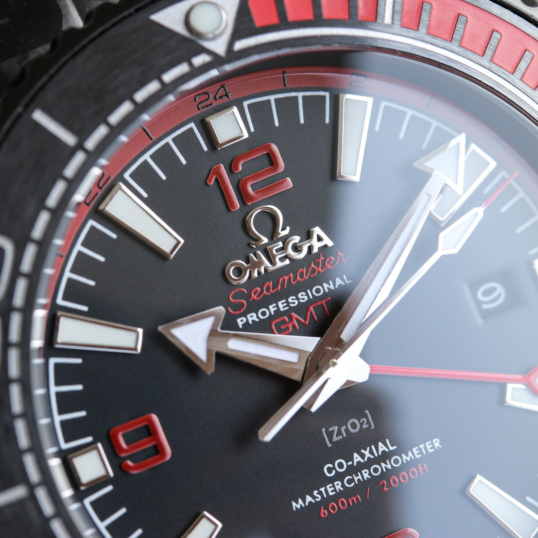 Black Red Steel - Black 904L Steel - Automatic - 45.5mm