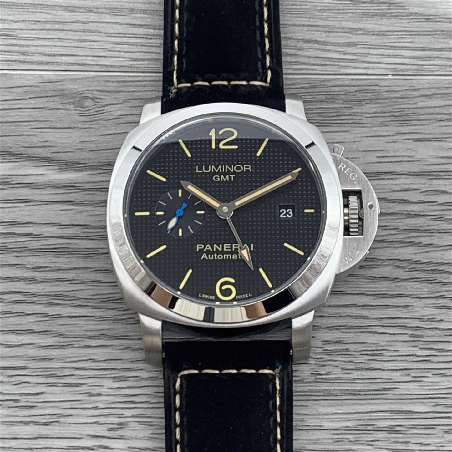 3D Black Mesh - Silver 904L Steel - Black Rubber -Automatic - 44mm