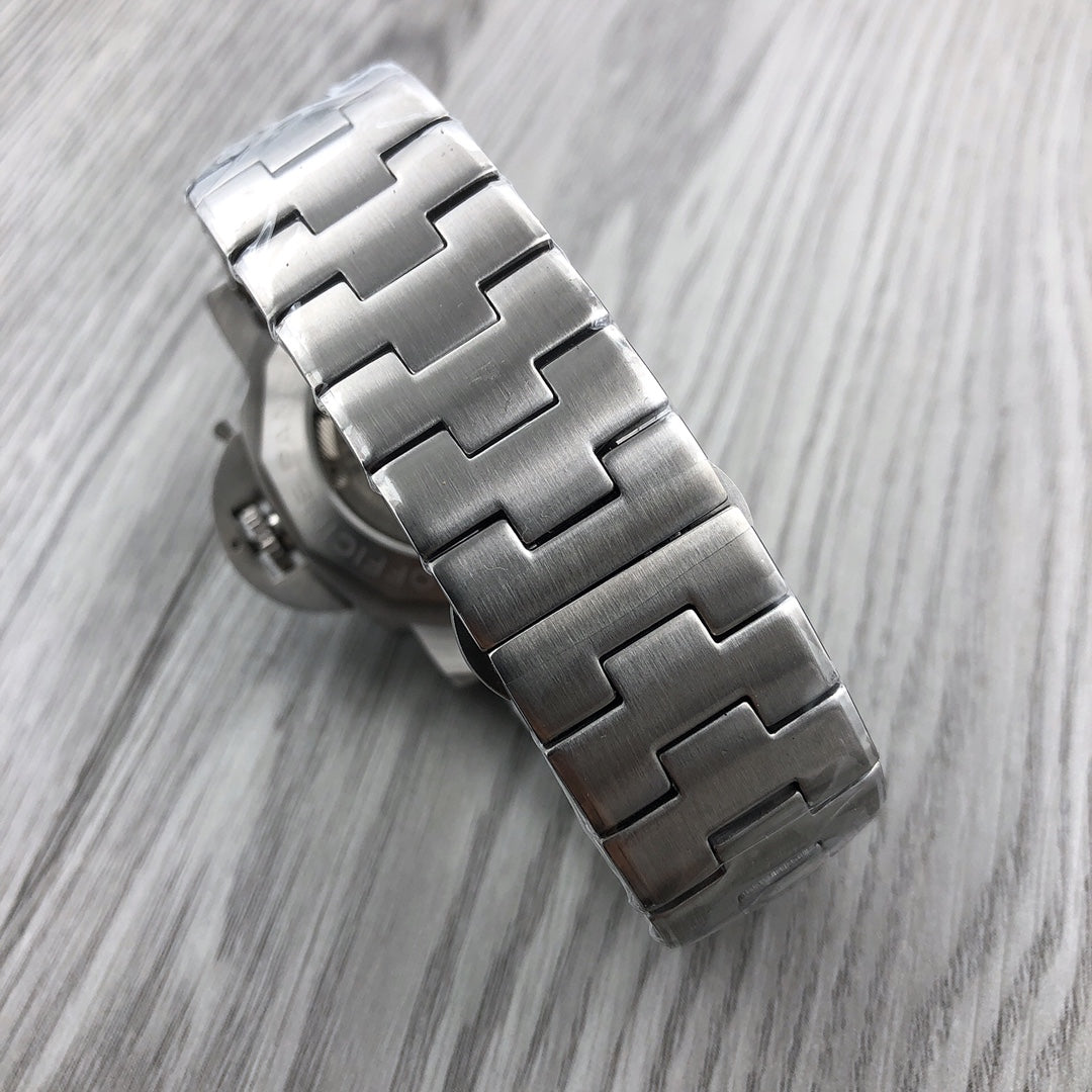 Blue Silver -904L Steel - White 904L -Automatic - 44mm