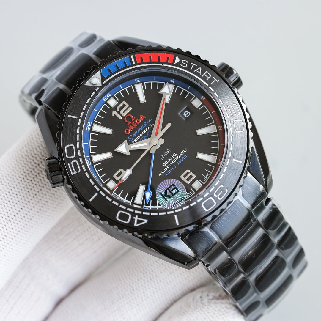 Black Blue Steel - Black 904L Steel - Automatic - 45.5mm