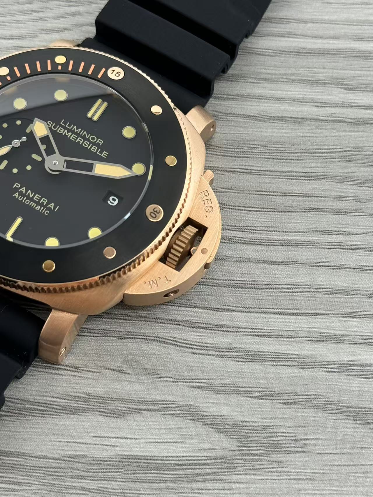 Black Yellow - 904L Steel - Black Rubber -Automatic - 47mm