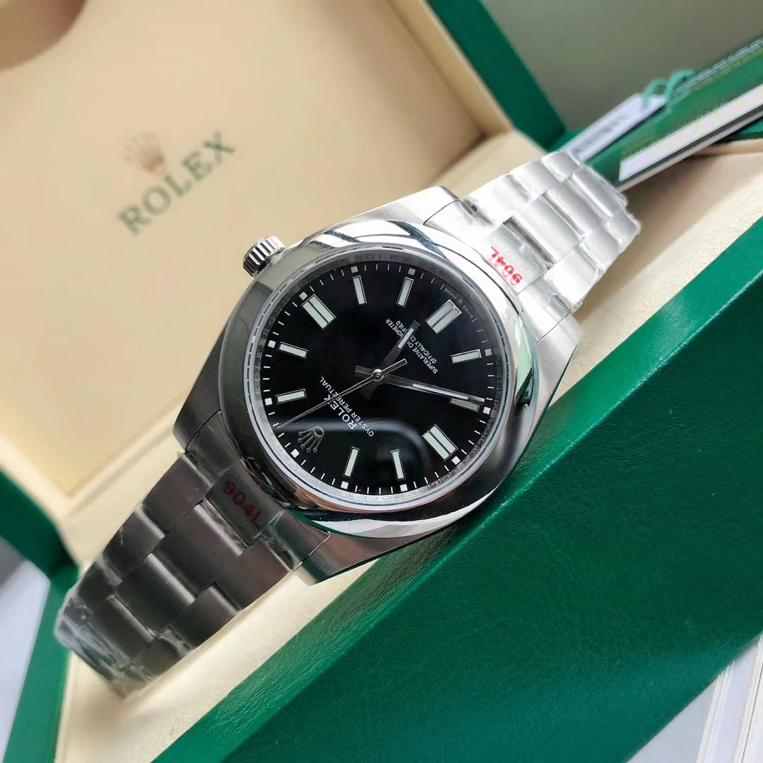 Black Silver - Steel 904L Silver - Automatic-41mm/31mm