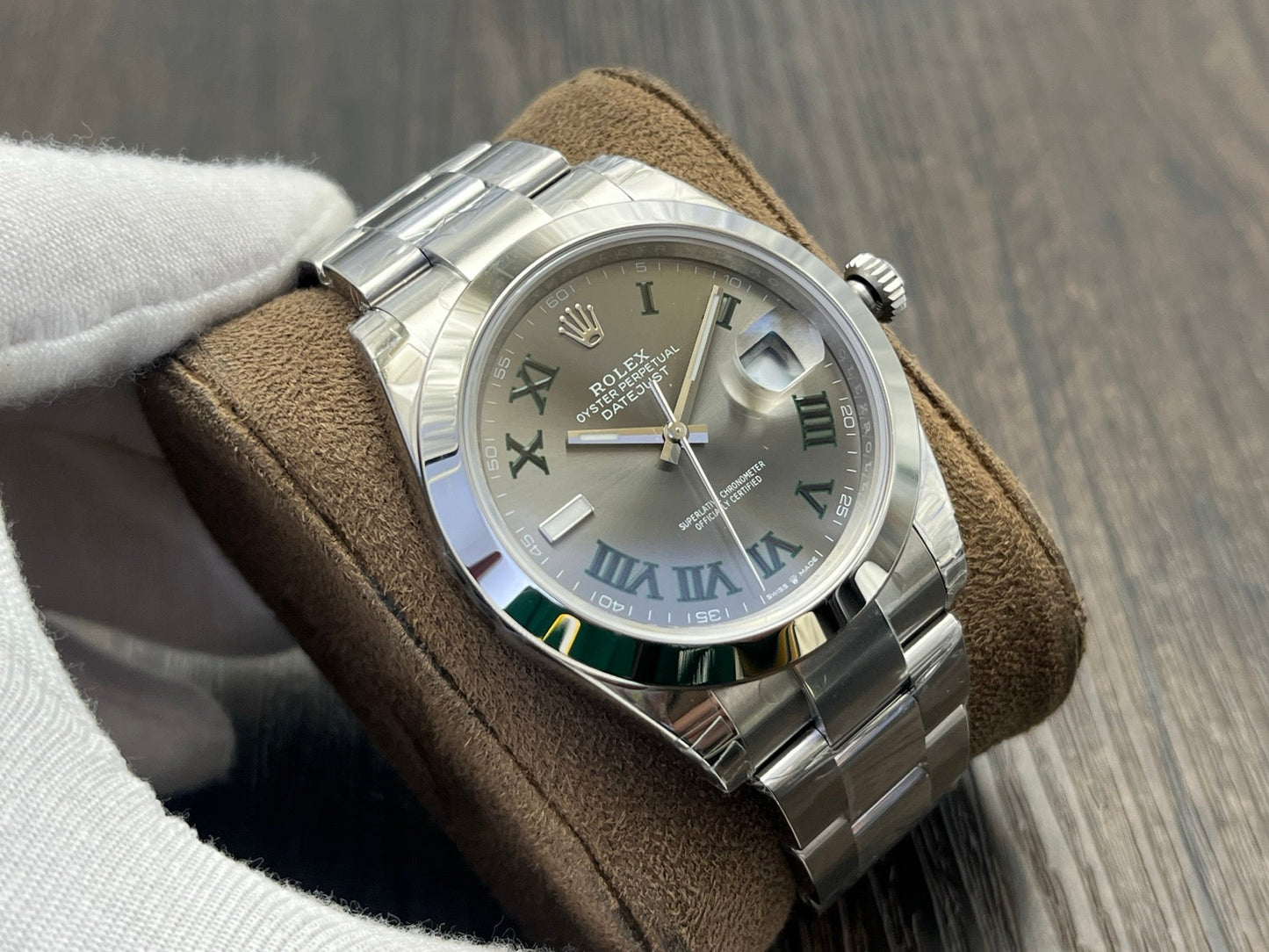 C-Factory -Grey - Smooth Bezel - Silver 904L Steel- Automatic - 41mm