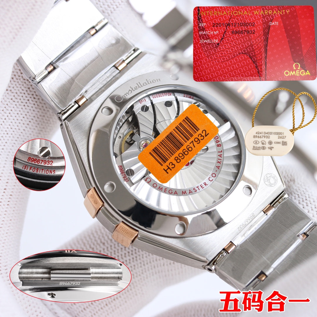 Red - Black - Silver 904L Steel- Automatic - 41mm