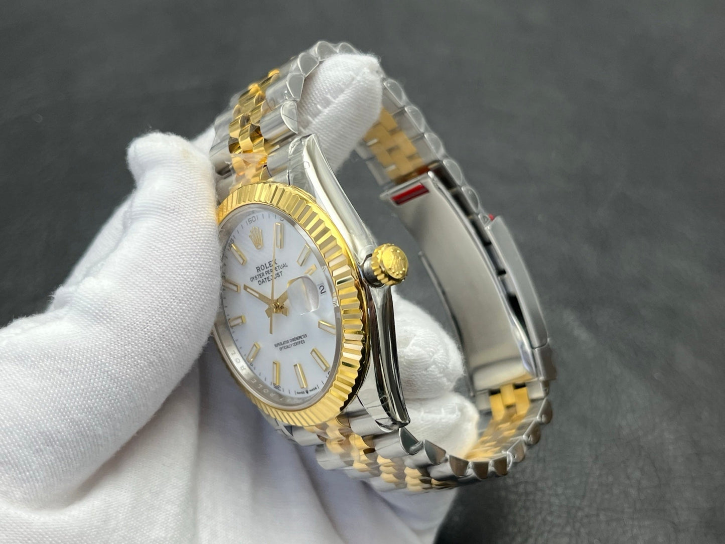 C-Factory -White - Silver Yellow 904L Steel- Automatic - 41mm