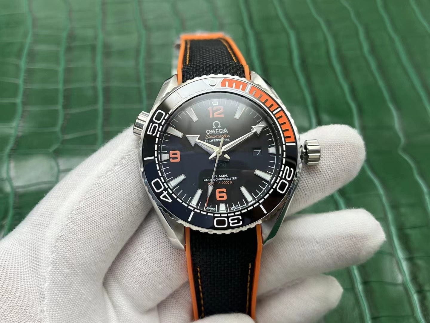 Limited-time offer! S-Master 600-Black Orange Steel - Black Rubber - Automatic - 43mm
