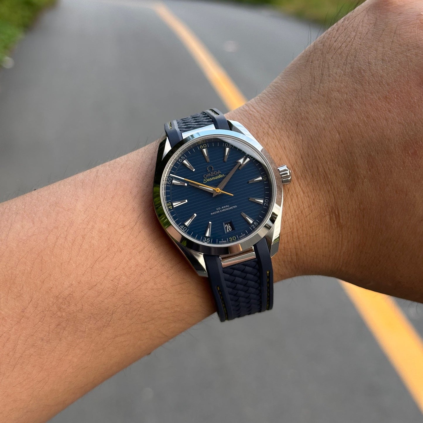 Blue Silver- Blue Rubber- Automatic - 41mm