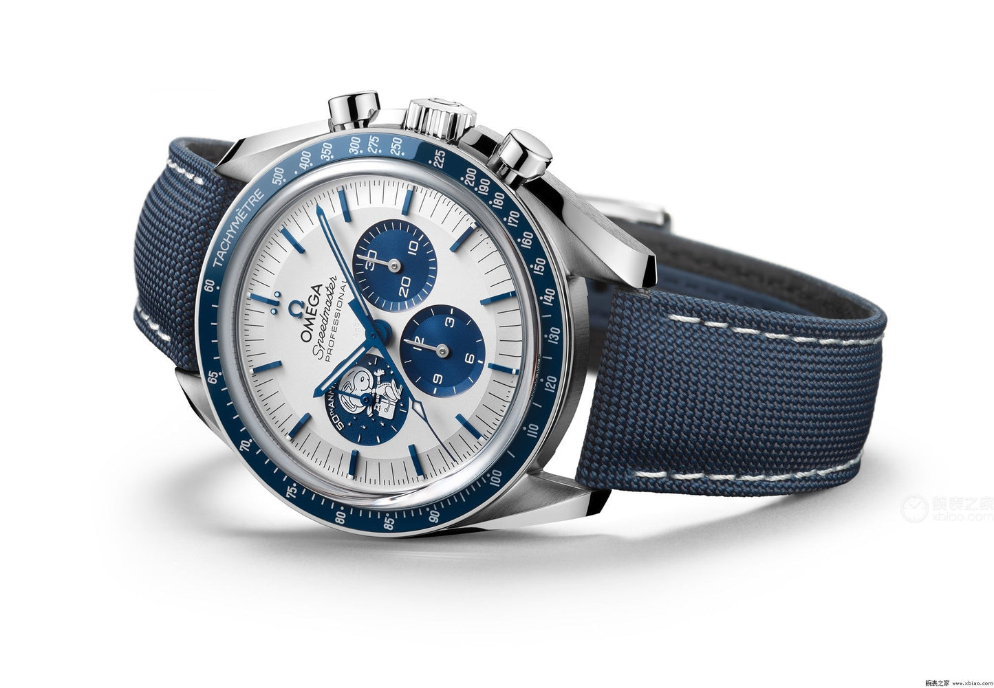 316L Steel - Blue Rubber - Chronograph - Automatic - 42mm