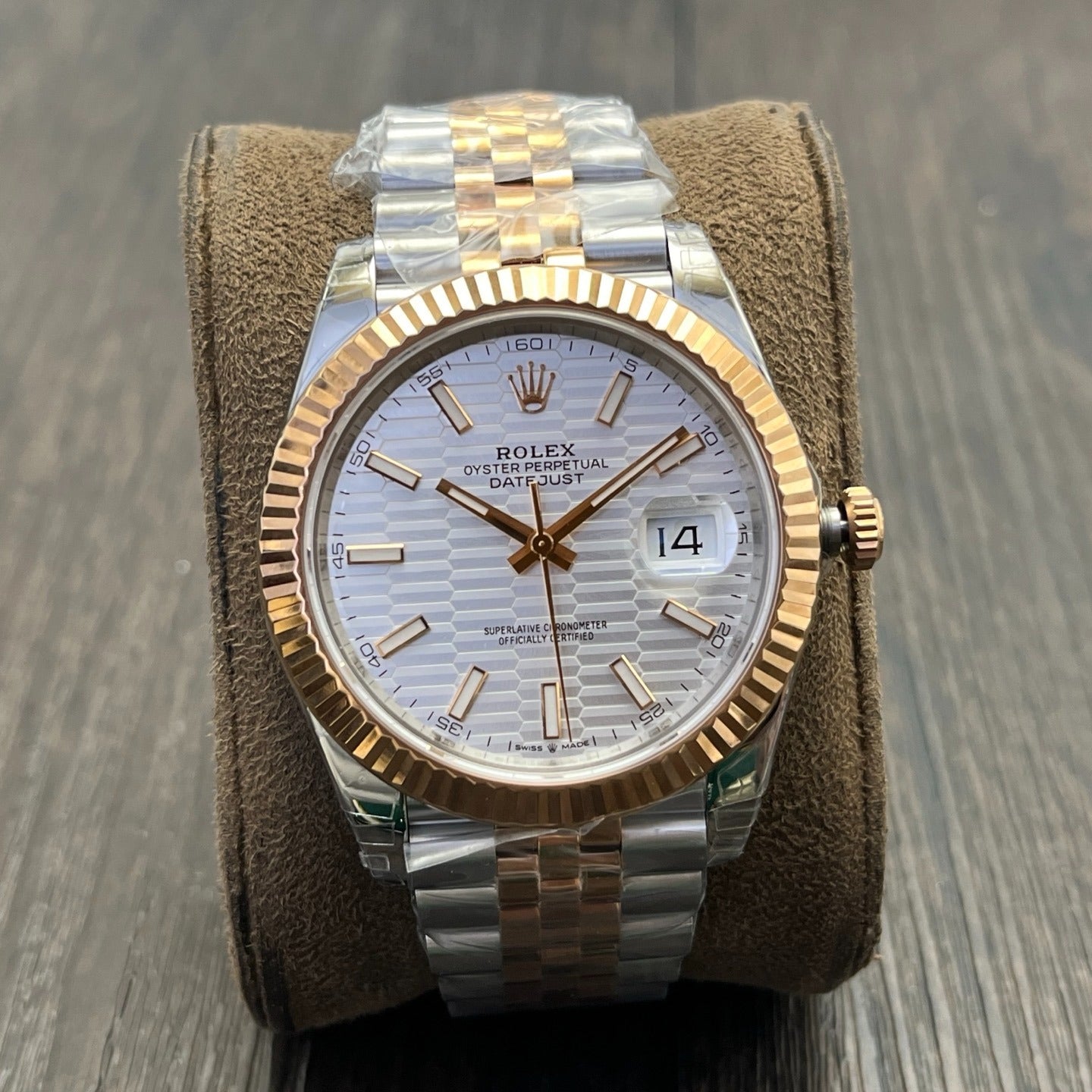 C-Factory - White Wave - Silver Gold 904L Steel- Automatic - 41mm