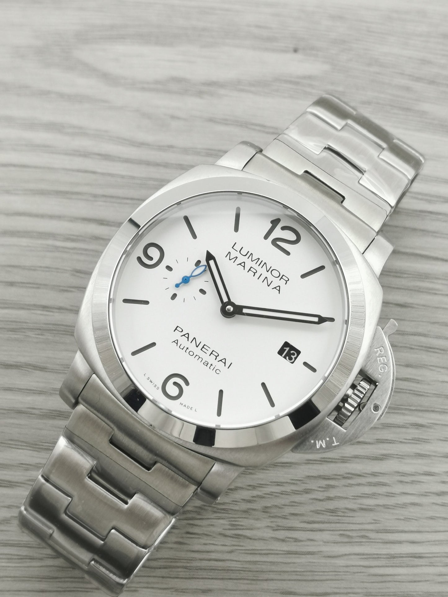 White Silver - White 904L Steel -Automatic - 44mm