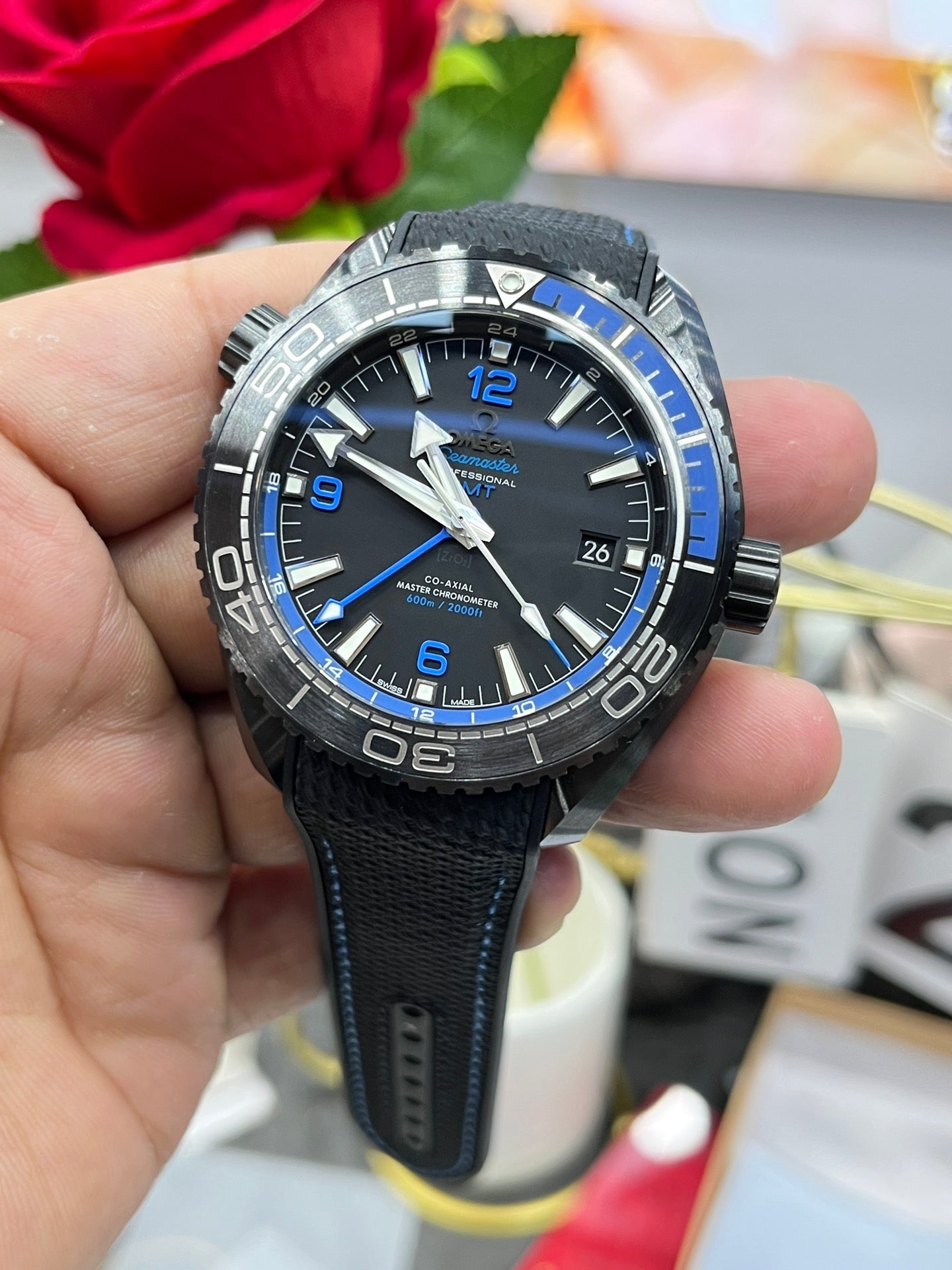 Black Steel - Black rubber - Automatic - 45.5mm