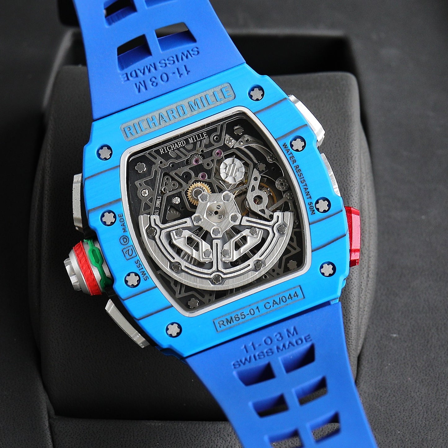 Chronograph - Blue Ceramic- Blue Rubber- Self-winding - QUARTZ - 41*49mm
