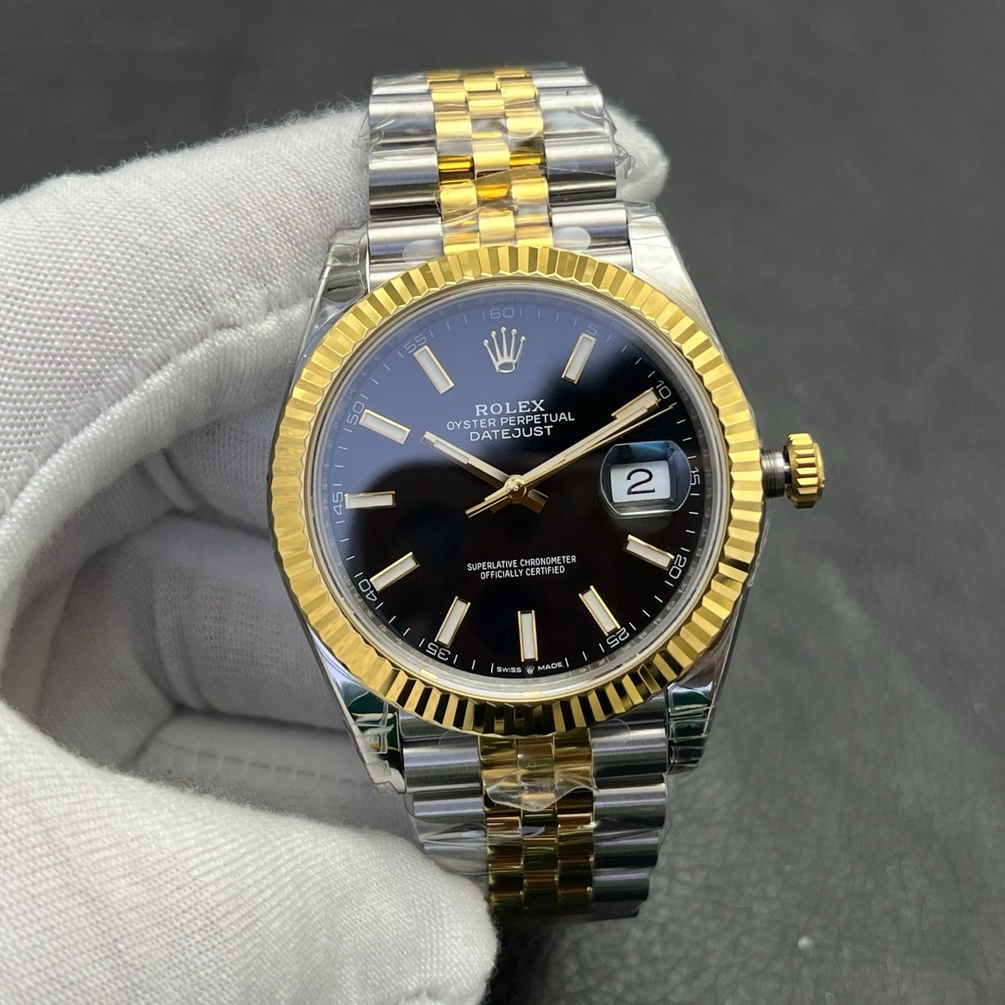 C-Factory -Black - Yellow - Silver Yellow 904L Steel- Automatic - 41mm