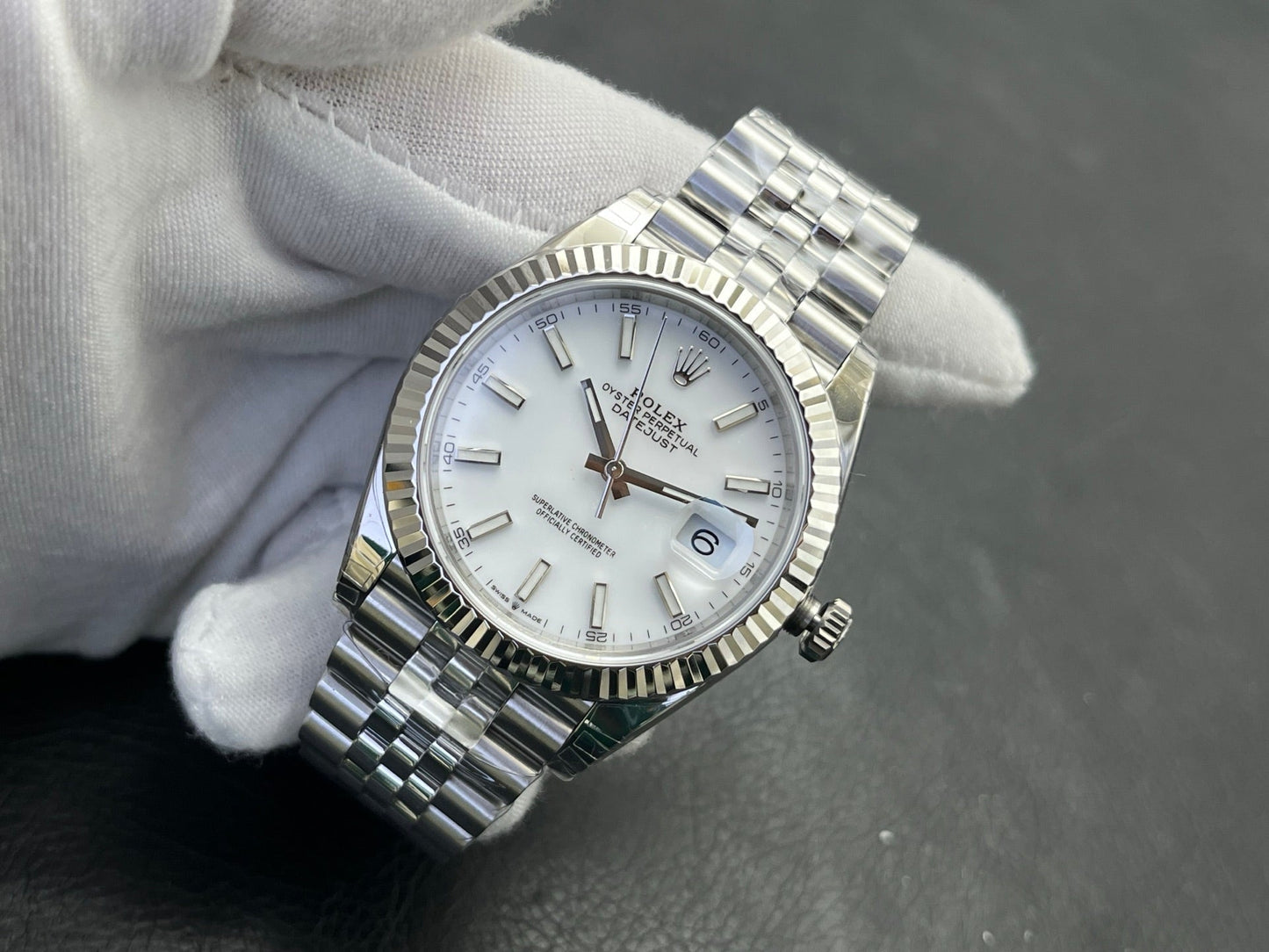 C-Factory -White - Silver 904L Steel- Automatic - 41mm