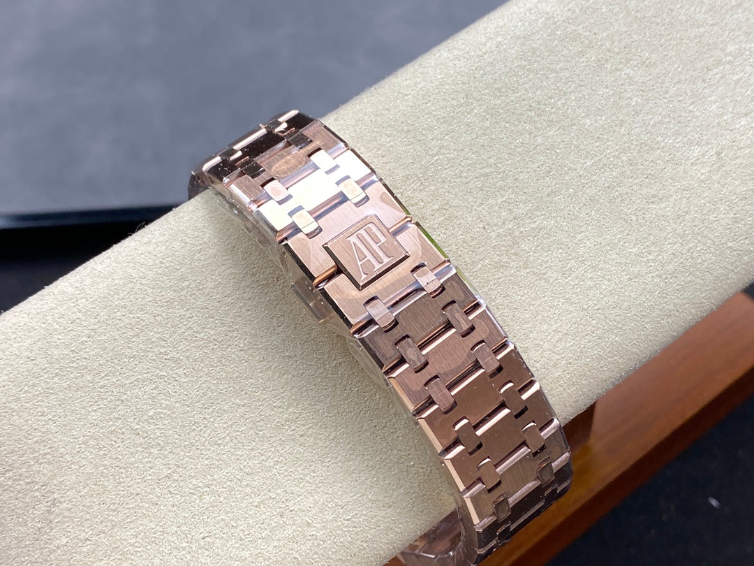 TOP 15407- Hollow Rosegold steel - Automatic - 41mm