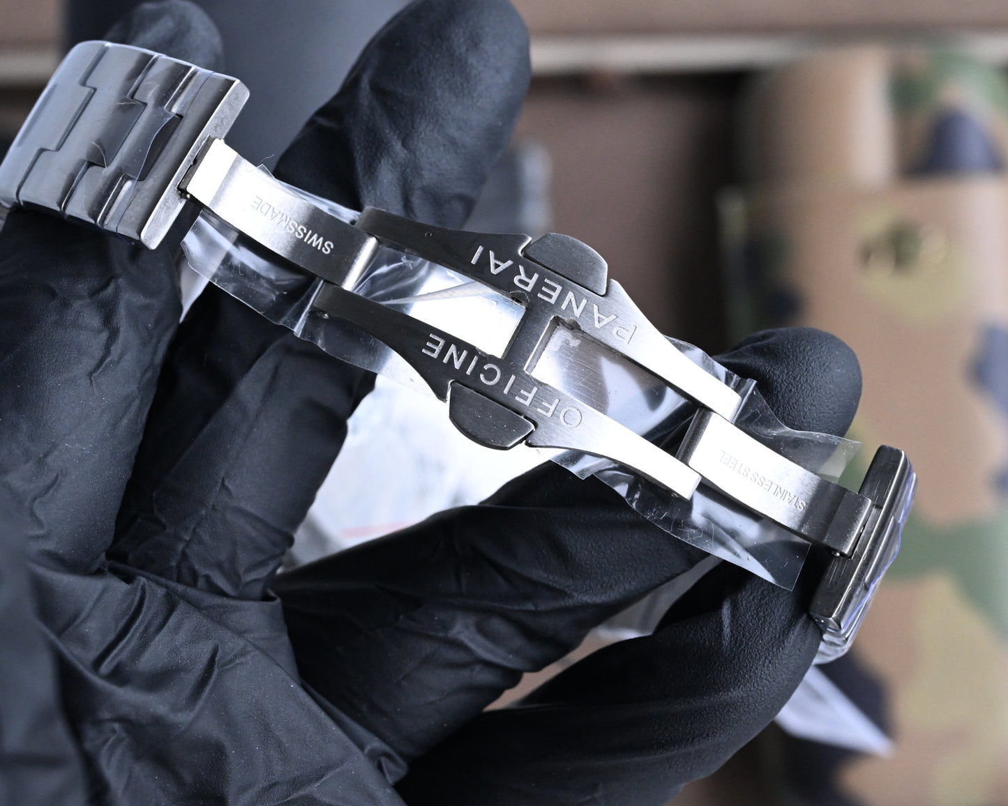 316L Black Silver - White 316L Steel - Automatic - 47mm