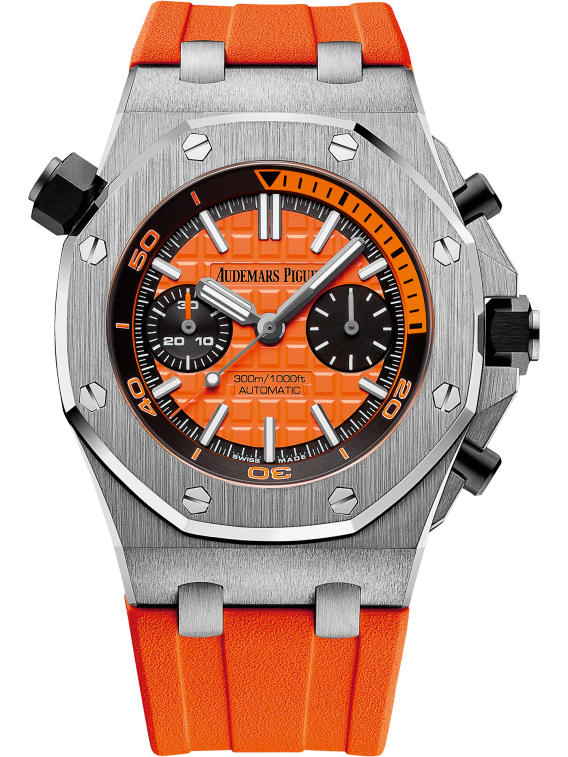 Orange -Prange Rubber - Quartz - 42mm