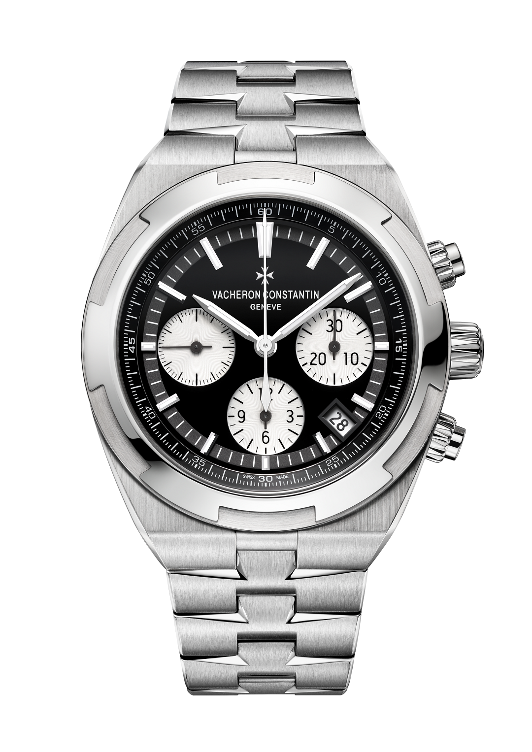Chronograph-Black - 904L Silver - Automatic - 43mm