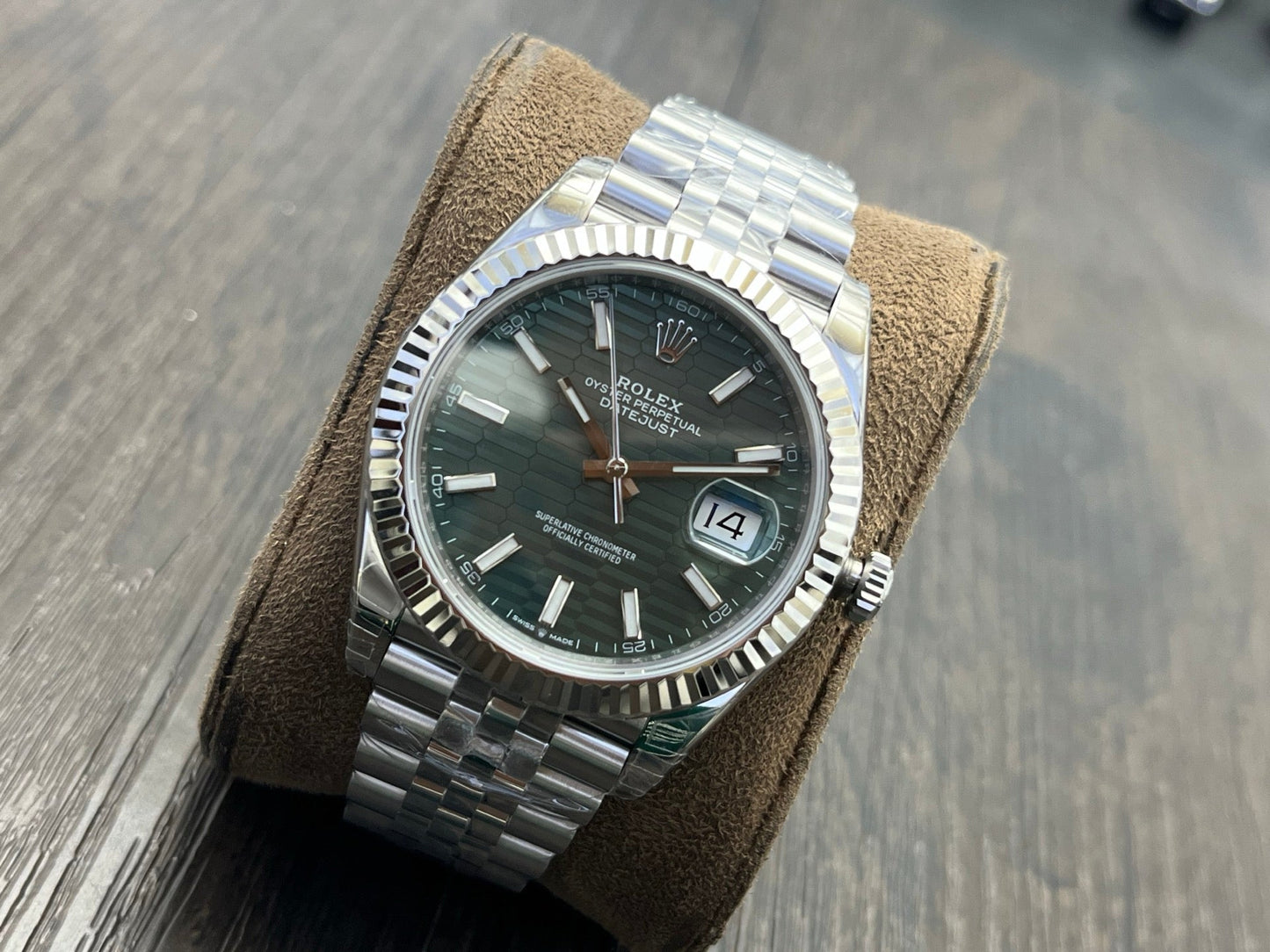 C-Factory - Green Wave - Silver 904L Steel- Automatic - 41mm