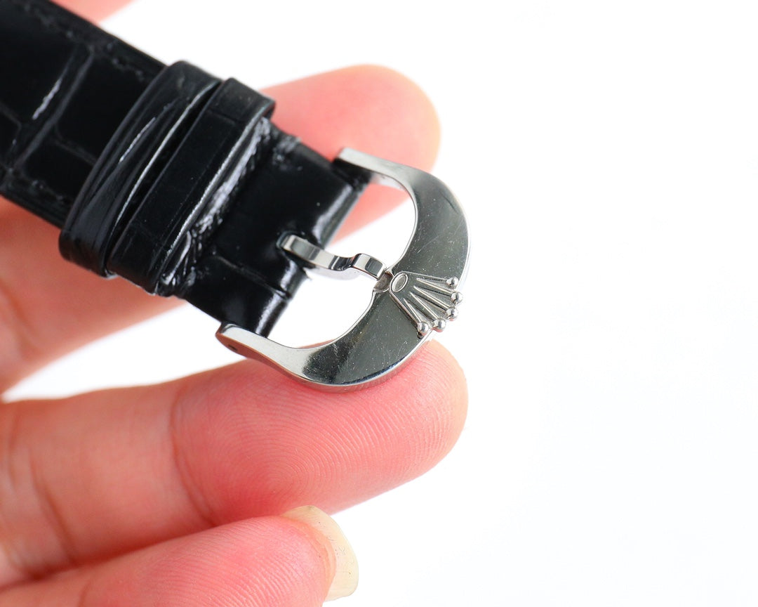 White Silver - Black Leather - Automatic - 42mm