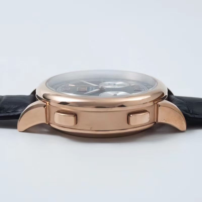 Black - Yellow 904L Steel - Black Leather -Automatic - 41mm