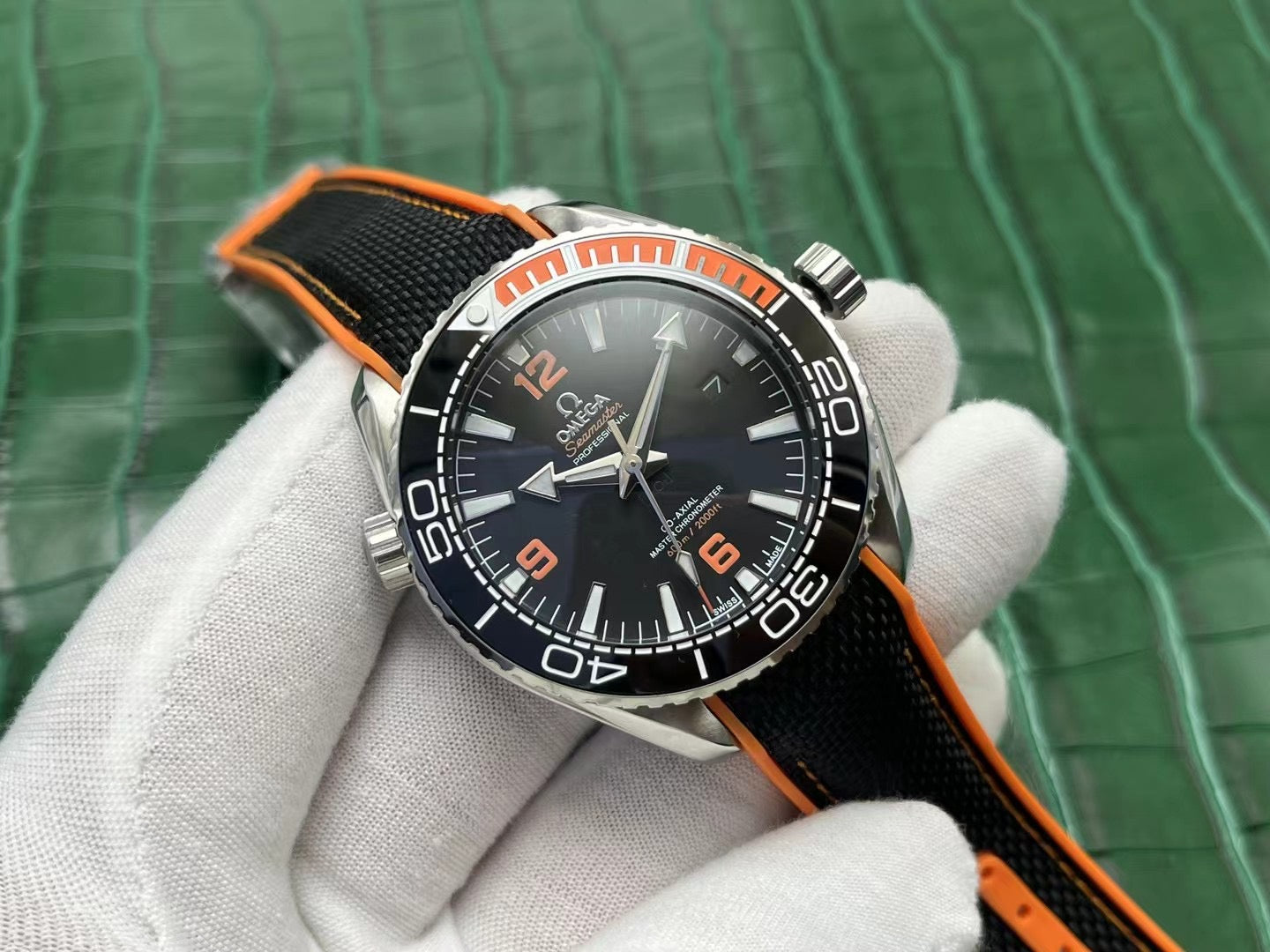 Limited-time offer! S-Master 600-Black Orange Steel - Black Rubber - Automatic - 43mm