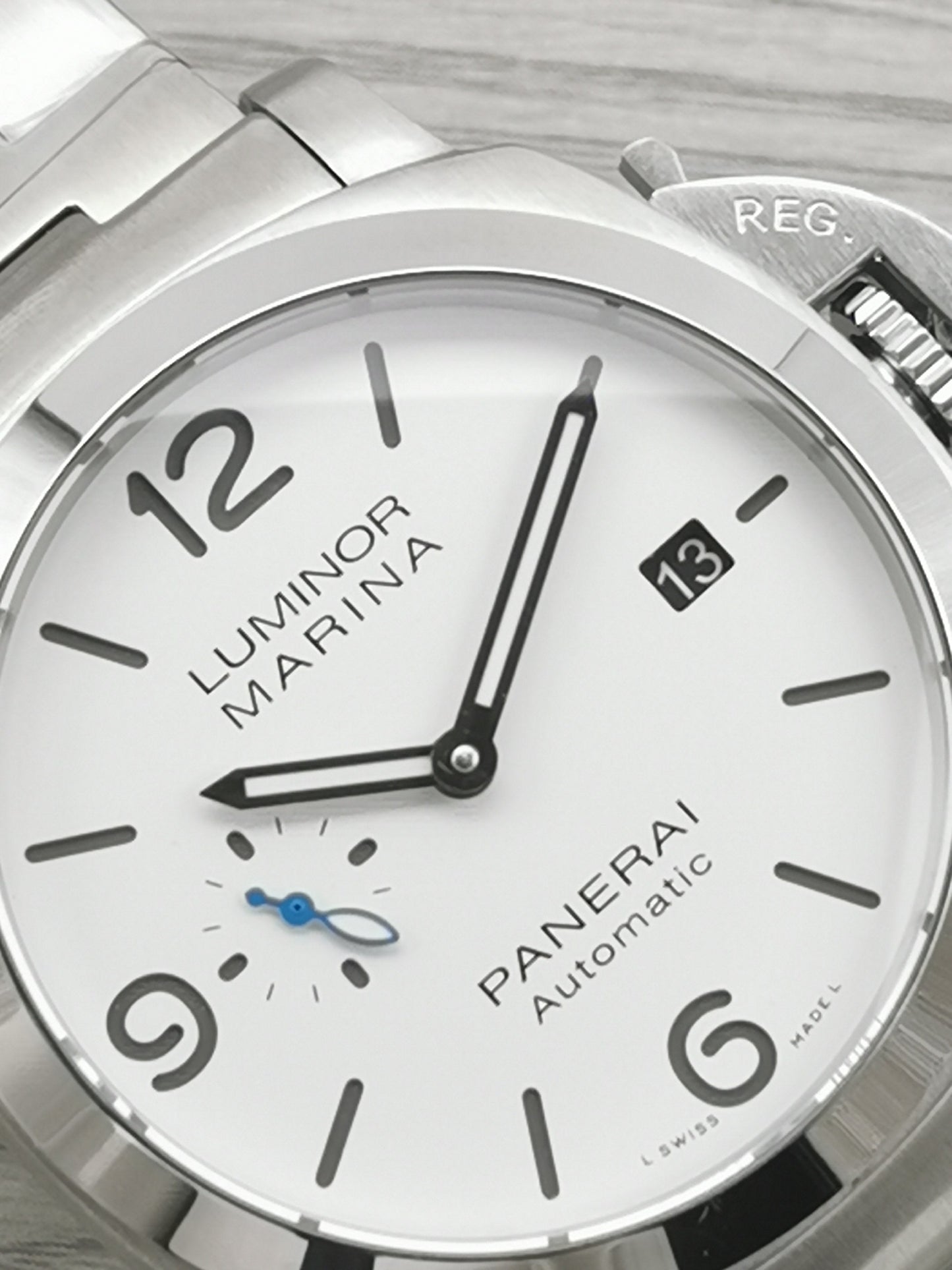 White Silver - White 904L Steel -Automatic - 44mm