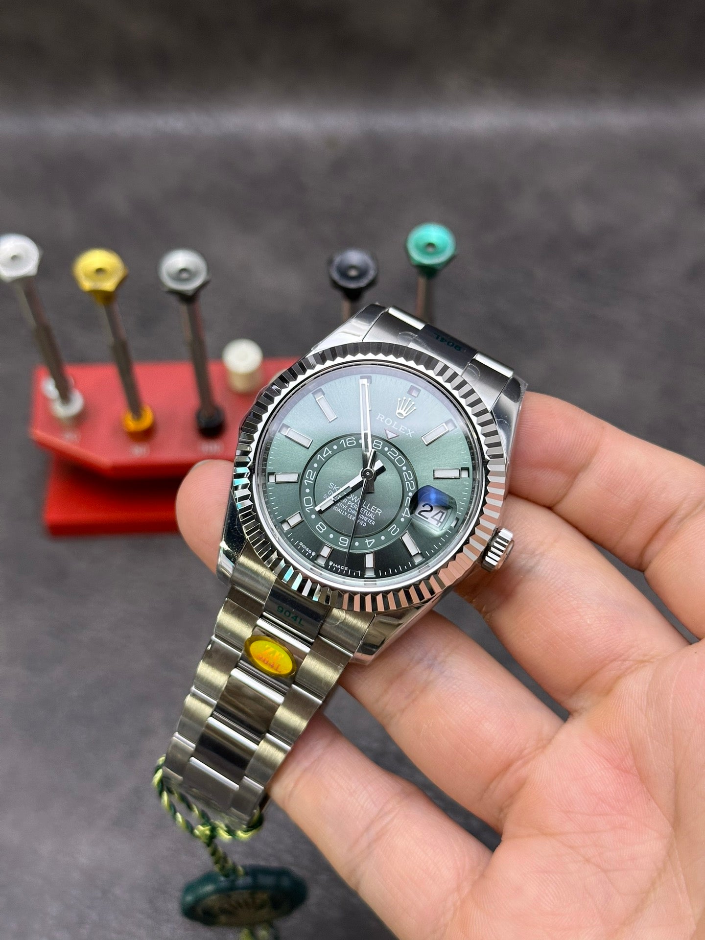 C-Factory -Green - White 904L Steel- Automatic - 42mm