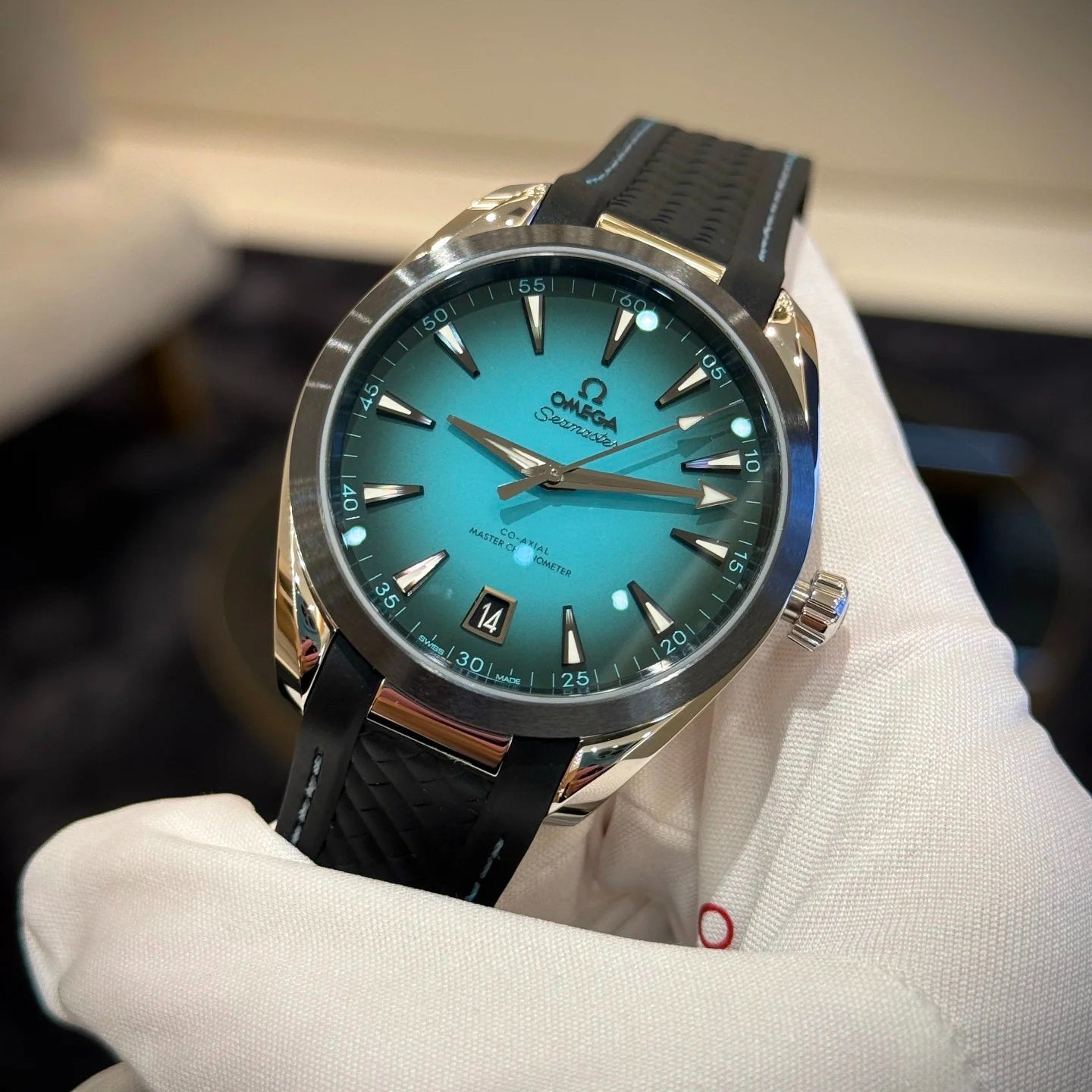 Green Black- Black Rubber - Automatic - 41mm