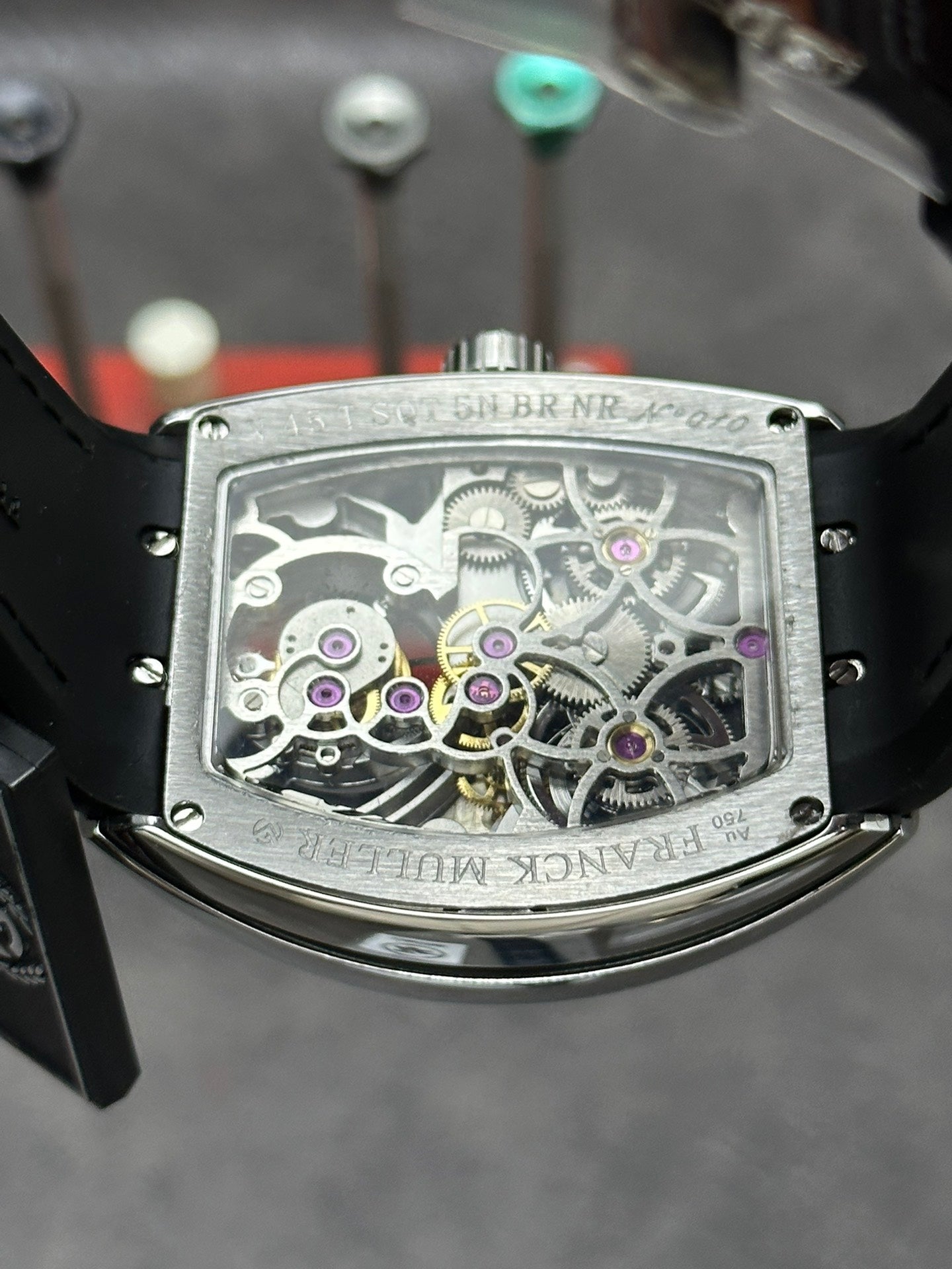 Top! Tourbillon -Black Rubber - Automatic - 44mm