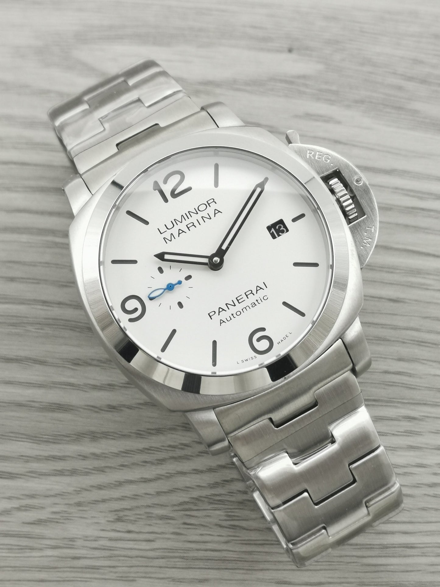 White Silver - White 904L Steel -Automatic - 44mm