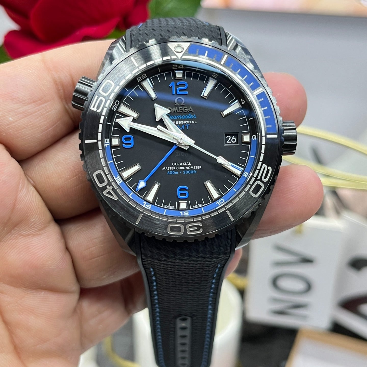 Black Steel - Black rubber - Automatic - 45.5mm