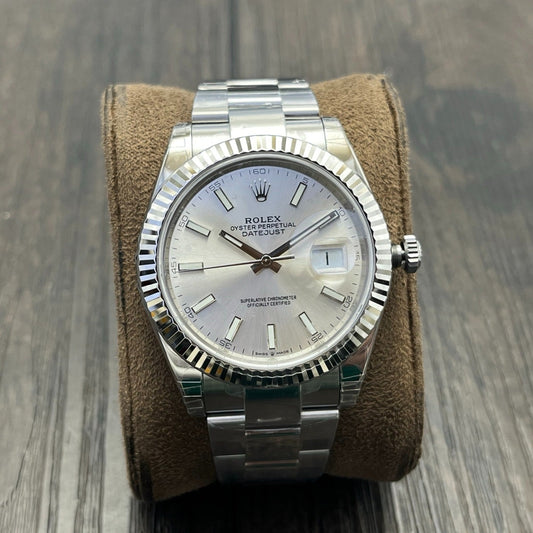 C-Factory - Silver White - Silver 904L Steel- Automatic - 41mm
