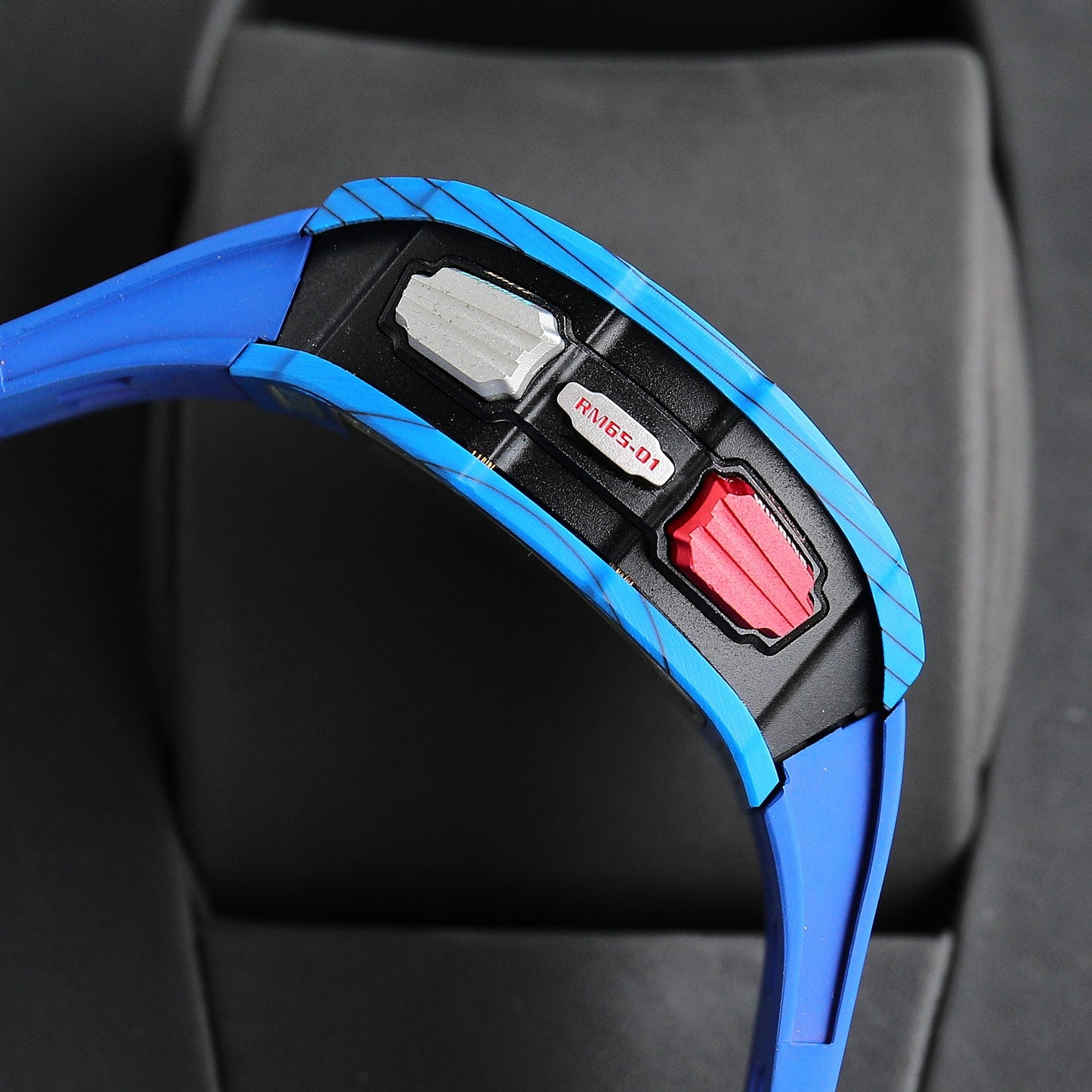 Chronograph - Blue Ceramic- Blue Rubber- Self-winding - QUARTZ - 41*49mm