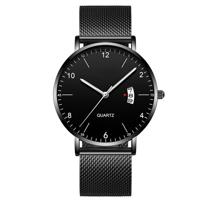 Simple Style Quartz Wrist Watch Men Watch - 40mm